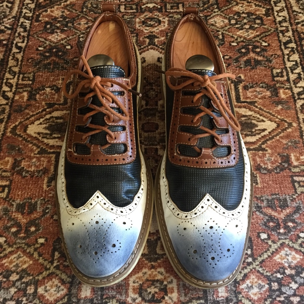 Multi-textured Wingtip Oxfords Ferro Aldo